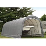 shelterlogic 15x28x12 round top shelter