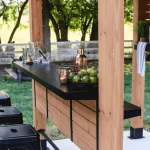 backyarddiscovery cedar springs outdoor bar
