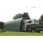 shelterlogic 15x28x12 round top shelter