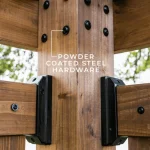 backyarddiscovery cedar cabana pergola