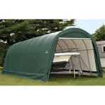 shelterlogic 15x28x12 round top shelter