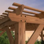 backyarddiscovery delray cedar pergola
