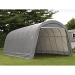 shelterlogic 15x28x12 round top shelter