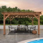 backyarddiscovery delray cedar pergola