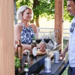 backyarddiscovery cedar springs outdoor bar