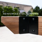 backyarddiscovery cedar cabana pergola