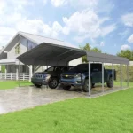 arrow carport 20x20 metal carport kit
