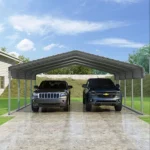 arrow carport 20x20 metal carport kit