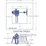backyarddiscovery canyon creek swing set