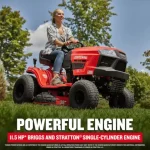 Craftsman t100 115 hp riding mower