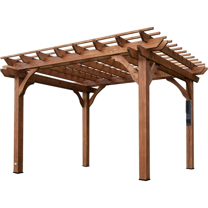 backyarddiscovery 12x10 cedar pergola