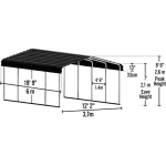 arrow carport 12x20 carport