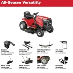 troy-bilt 42 inch riding lawn mower