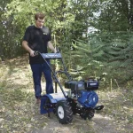 powerhorse 212cc rear tine tiller