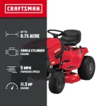 Craftsman t100 115 hp riding mower