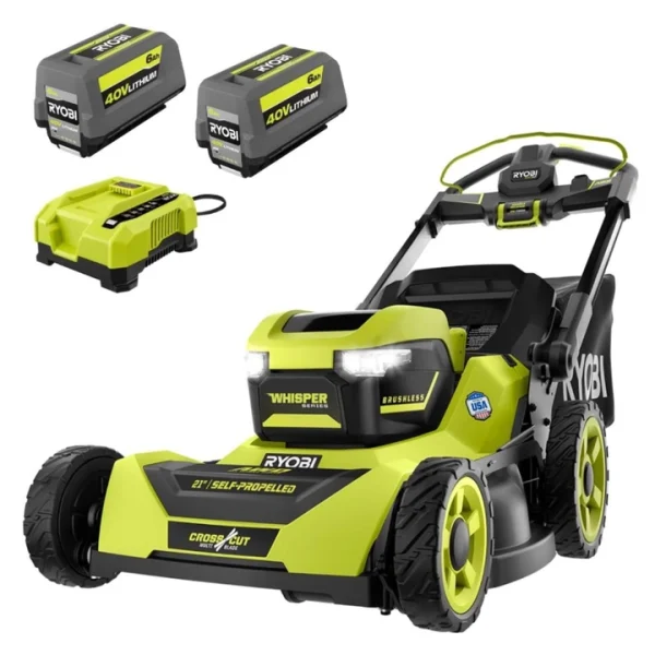 ryobi 40v awd lawn mower