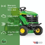 John Deere s140 riding tractor