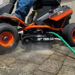 yard force 38in riding mower
