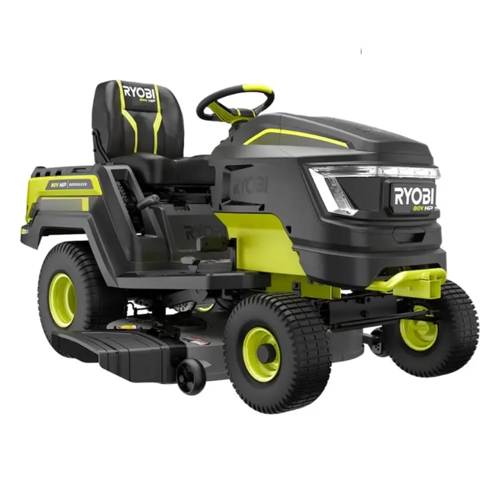 ryobi 80v 42in electric tractor