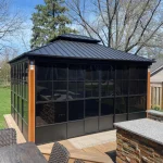 purple leaf 12x14 hardtop gazebo