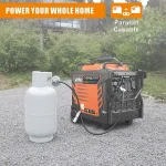 genmax 11000w tri-fuel generator