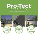 backyarddiscovery 16x12 stratford steel pergola