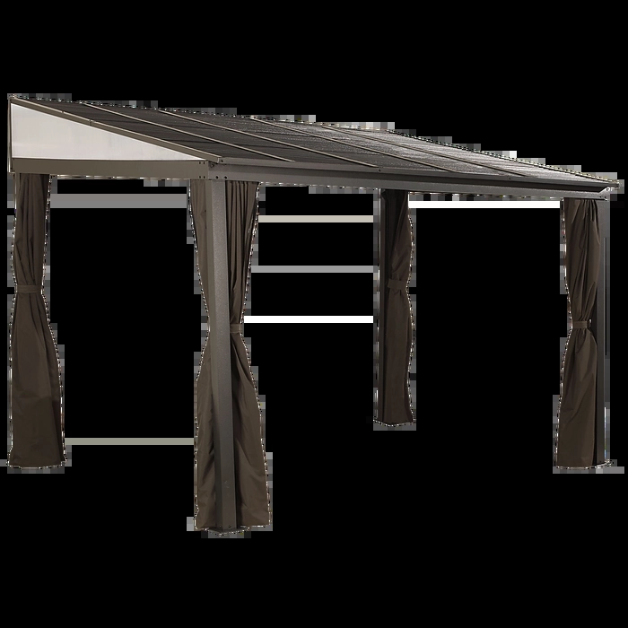 sojag portland 10x12 wall gazebo