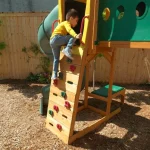 kidkraft mockingbird view wooden swing set