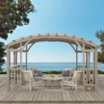 sojag bellucci cedar pergola
