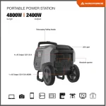 yard force 2400w portable solar generator