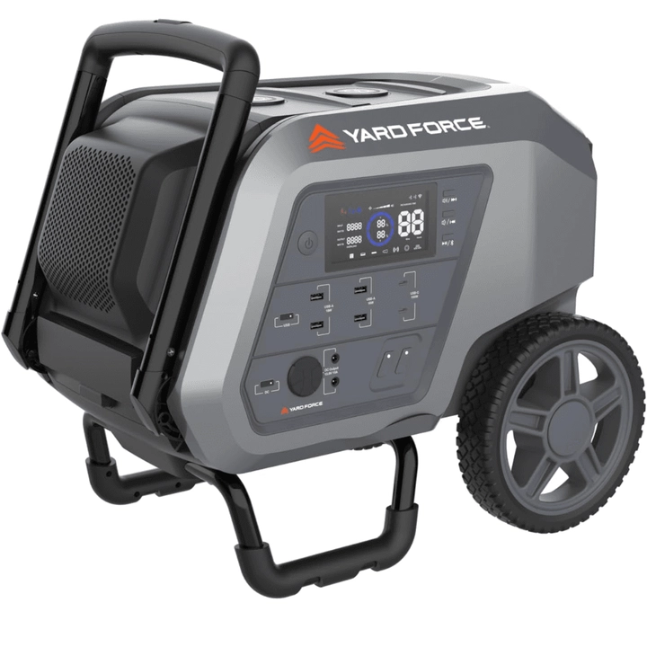 yard force 2400w portable solar generator