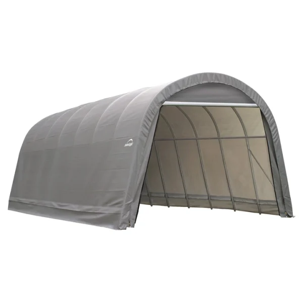 shelterlogic 15x28x12 round top shelter