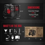 Generac 13000w dual fuel generator