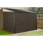 sojag portland 10x12 wall gazebo