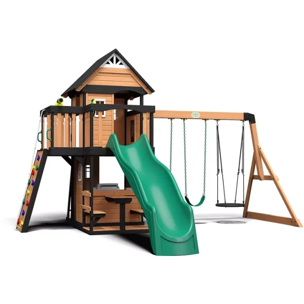 backyarddiscovery canyon creek swing set