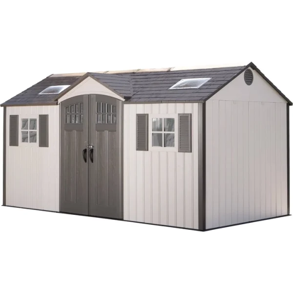 lifetime 15x8 storage shed