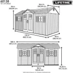 lifetime 15x8 storage shed