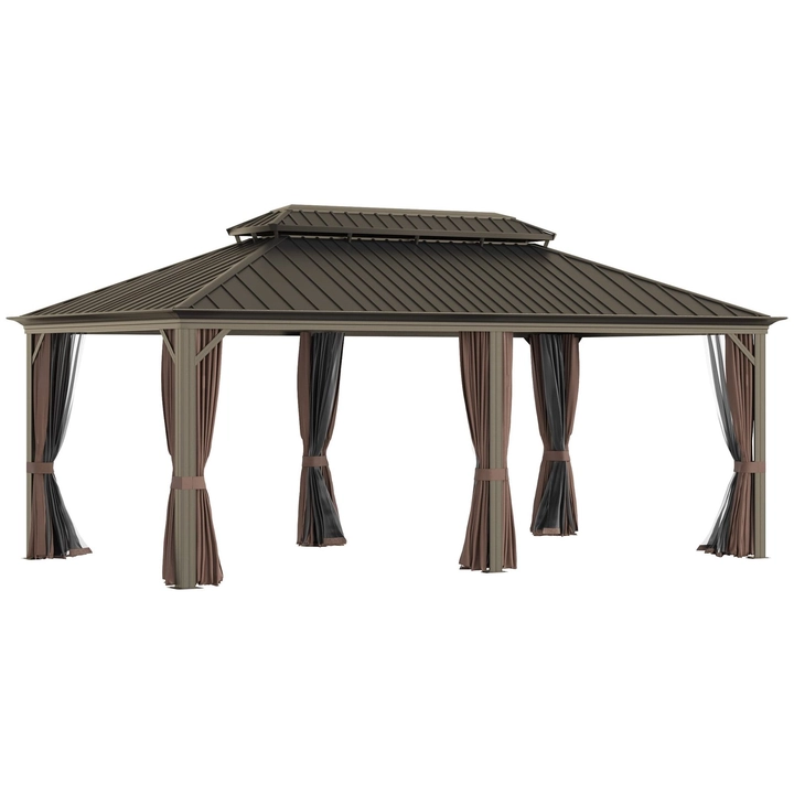outsunny 12x20 gazebo